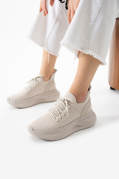 TexFoot Жіночі кросівки з шнурівкою, дихаючою сіткою, товстою підошвою та зручною внутрішньою підошвою з піноматеріалу Memory Foam