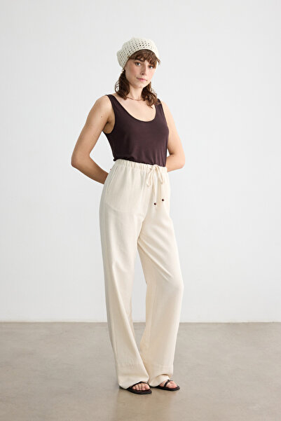 BE BLUE ΛΙΝΟ ΠΑΝΤΕΛΟΝΙ ΒΙΣΚΟΣΟΥ ΜΕ ΦΥΣΙΚΕΣ ΧΑΝΤΡΕΣ