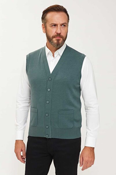 Özay سترة من الصوف للأب مع جيب، منتج أصلي عالي الجودة، عادي، مقاس عادي وكبير