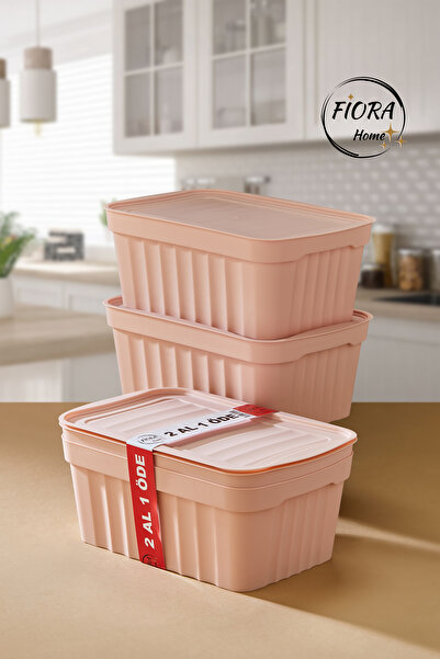 FİORA 4'LÜ SET 6.LT.ÇOK AMAÇLI SAKLAMA KUTUSU