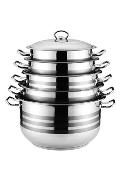 Genel Markalar Royal Venüs 10 Parça Paslanmaz Çelik Tencere Seti 22-24-26-28-...