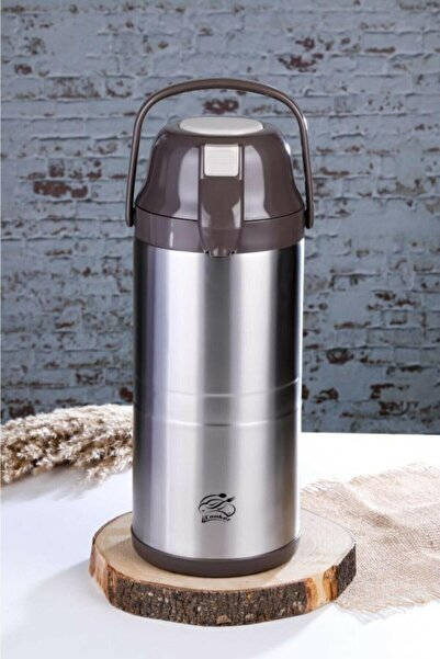 Cooker Ckr2009 4,5 Litre Pompalı Çelik Termos