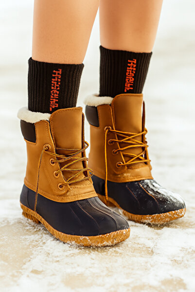 Esinti Erkek Siyah Havlu Termal Çorap (41-45)