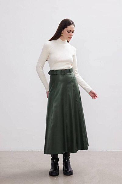 BE BLUE ΠΡΑΣΙΝΗ ΔΕΡΜΑΤΙΝΗ ΦΟΥΣΤΑ