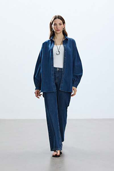 BE BLUE Cămașă VINTAGE DENIM