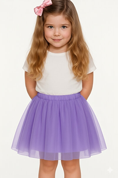 ReilaParty Επίδειξη Μπαλέτου Τούλι Φούστα Tutu Λιλά Χρώμα RETK002