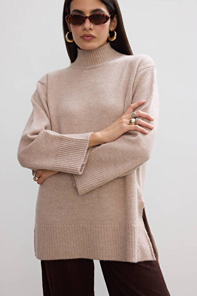 BE BLUE Soft Pink Soft Sweater