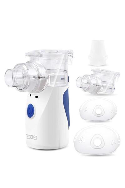 TEDOREX Taşınabilir Nebulizatör Makinesi Tıbbi Atomizer Nebulizatör Ve Nemlendirme Ym-3r9