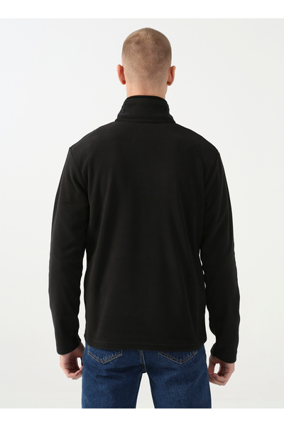 Regatta Μαύρο ανδρικό φούτερ από φλις RMA021 Thompson Fleece