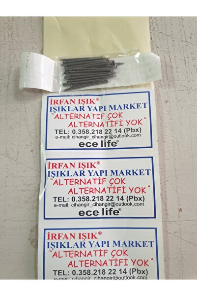 SANEKS Çivi -ince Çivi -cam Çivisi (PK./AD.: 25ADET)