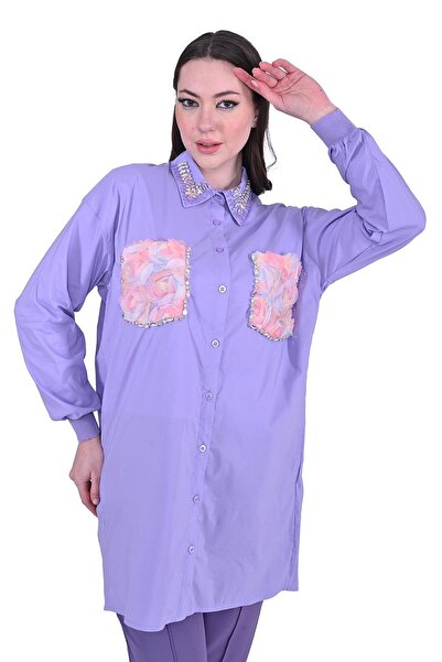 Invee Риза с розов камък LILA
