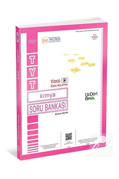 Üç Dört Beş Yayıncılık TYT Kimya Soru Bankası