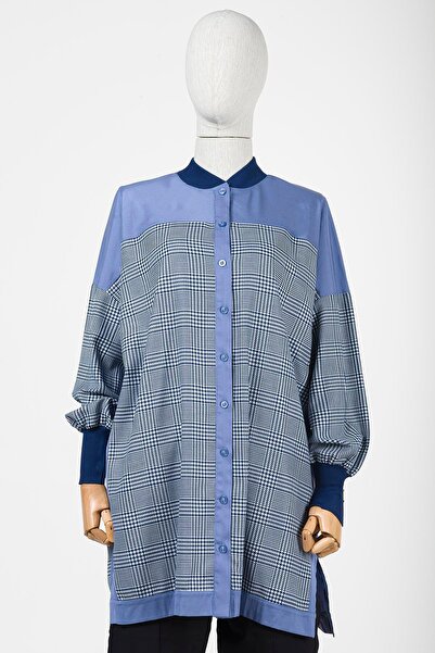 Invee Карирана риза INDIGO