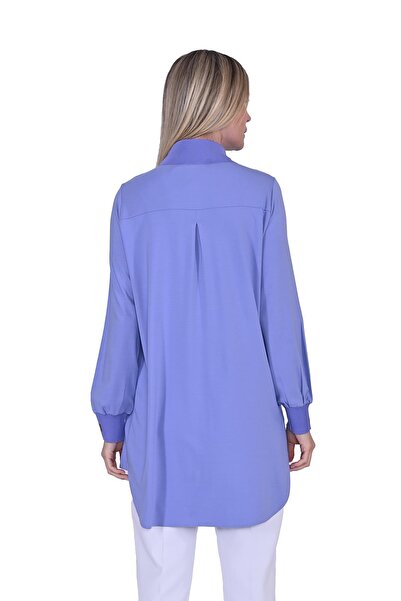 Invee Modal Combed Cotton Shirt Lila