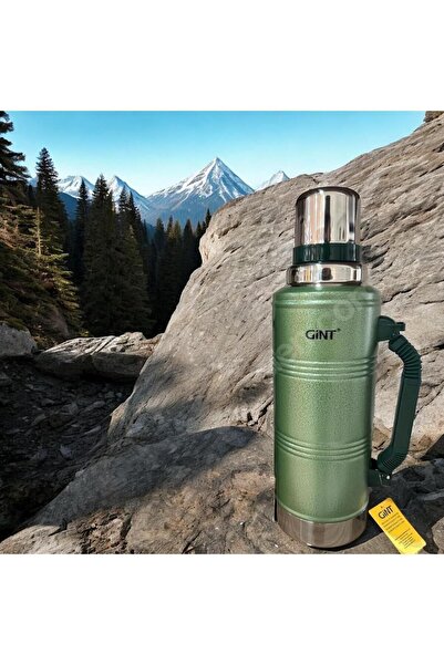 GİNT 2.2lt 24 Saat Sıcaklık 12 Saat Soğuk Garantili Vakumlu Paslanmaz Çelik Termos