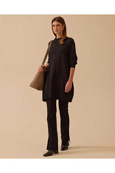 SCL Long Sleeve Basic Knitwear Tunic