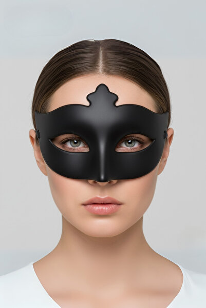 ReilaCos Reilaparty Siyah Renk Masquerade Kostüm Partisi Venedik Balo Maskesi