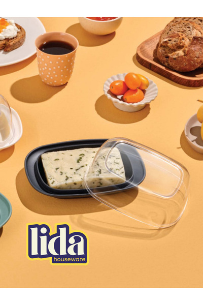 Lida Houseware Breakfast – Hygienic and Practical Storage Container with Transparent Lid