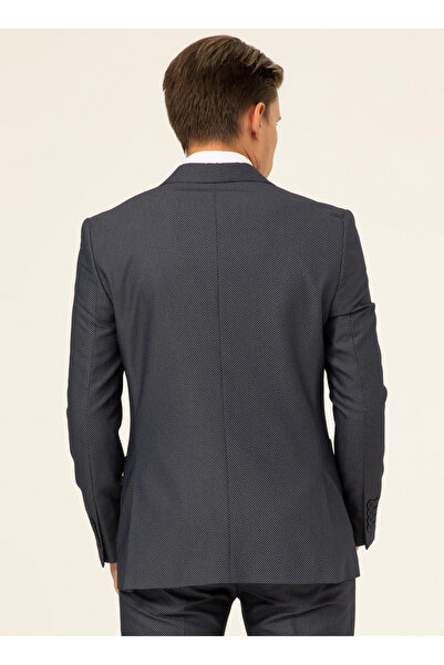 SÜVARİ Normal Bel Dar Mavi Erkek Takım Elbise TK1006900186