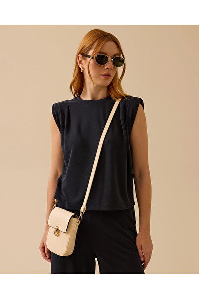 SEÇİL Vatkalı Kolsuz Bluz