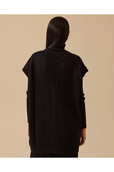 SEÇİL Block Knit Buttoned Cardigan