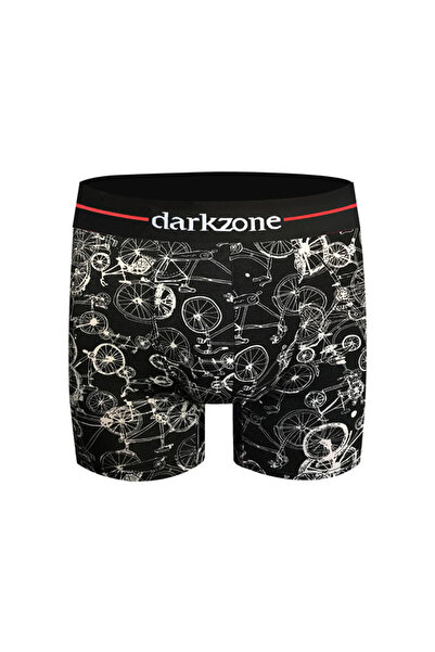 darkzone Erkek Bisiklet Desenli Boxer DZN2085