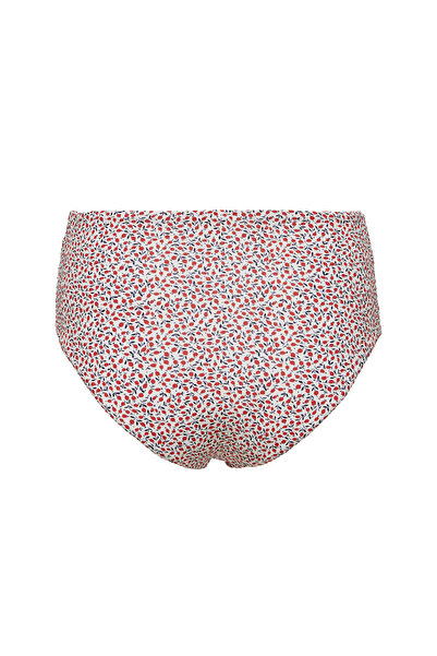 ONLY Kırmızı Kadın Bikini Alt ONLELLA HW STITCH BIKINI BRIEF