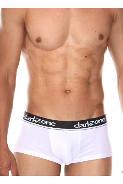 darkzone Erkek Kısa Beyaz Boxer DZN3302