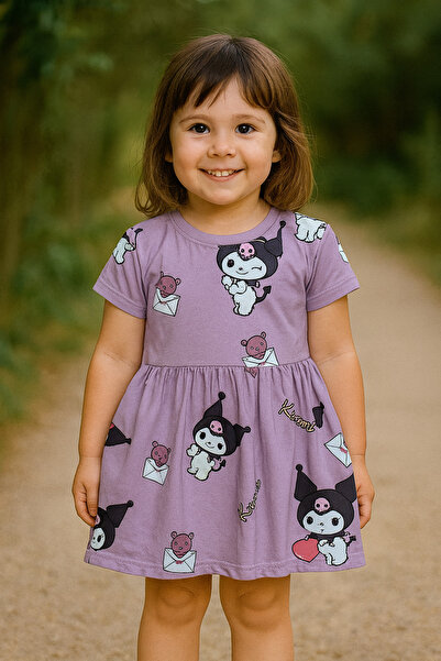 GMG Baby فستان كروم أرجواني