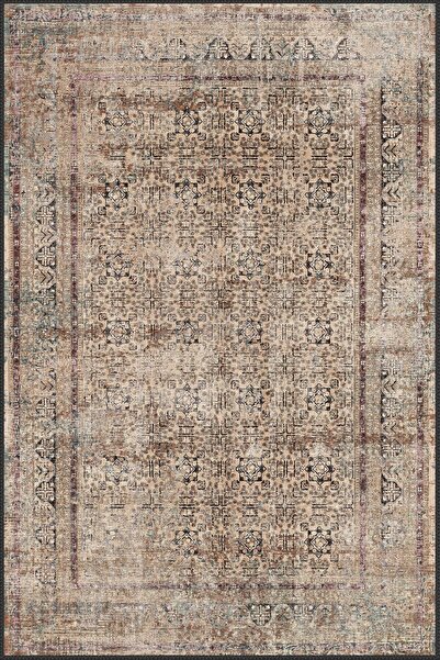KONUKHOUSE El Dokuması Görünümlü Şönil Halılar - Özel Vintage ve Etnik Desenl...