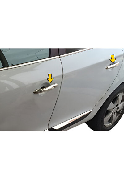 ACK Dizayn RENAULT LATİTUDE ARACA ÖZEL KROM KAPI KOLU TEK SENSÖRLÜ PASLANMAZ ...