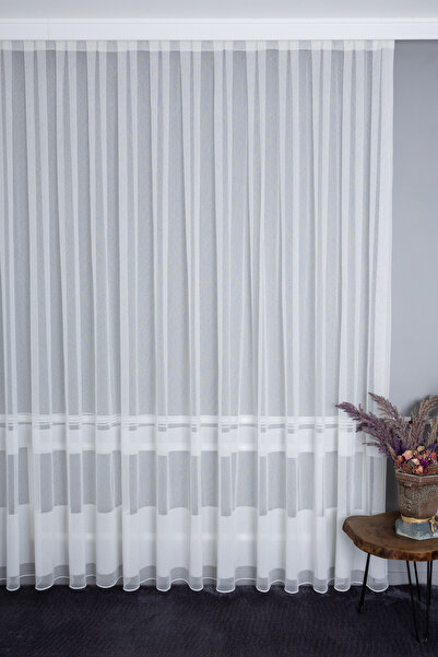 Payidar Salon Oda Yatak Odası Düz Avangard Brillant Yeni Sezon 2025 1/2.5 Orta Pile Tül Perde Diego