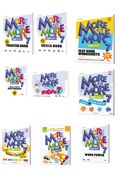 Kurmay Yayınevi MORE AND MORE 7. SINIF İNGİLİZCE TAM SET