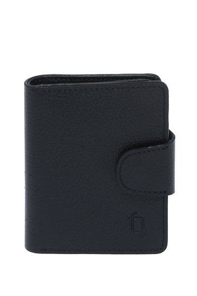 Fabrika Siyah Erkek Deri Cüzdan FRK204