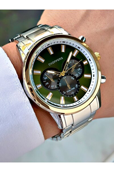 Choppers Yeni Sezon Metal Erkek Kol Saati+satıcı Garantili