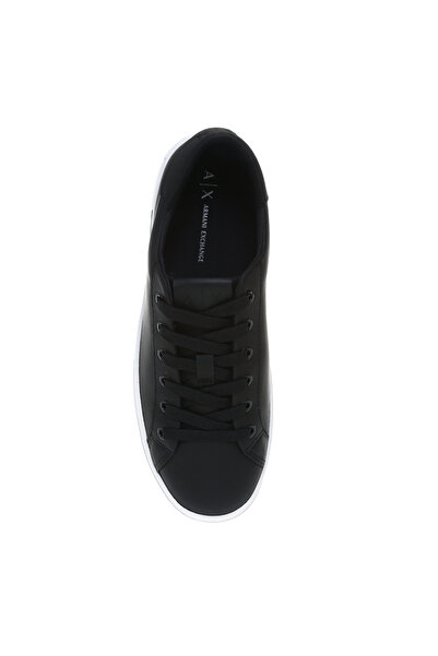 Armani Exchange Black Women's Leather Sneaker Xdx027Xcc14A120