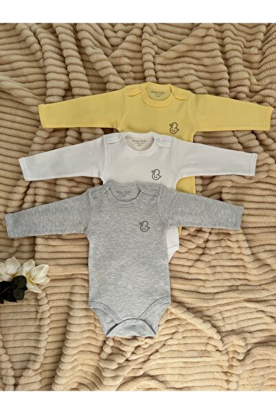 poplinçocuk ملابس أطفال عضوية من Cemre مصنوعة من القطن بنسبة 100%، طقم من 3 ق...