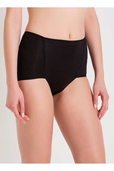 Magic Form Chiloți negri pentru femei cu talie înaltă 640
