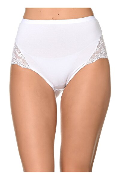 Magic Form Chiloți albi pentru femei cu talie înaltă 000000000000000626