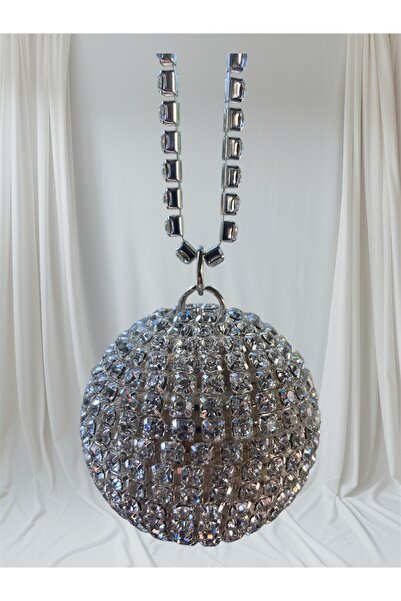 Altınay Mini Disko Topu - Kristal Dikiz Ayna Süsü – Eğlenceli Araba Aksesuarı - Hediyelik Araba Süsü (4,5cm)