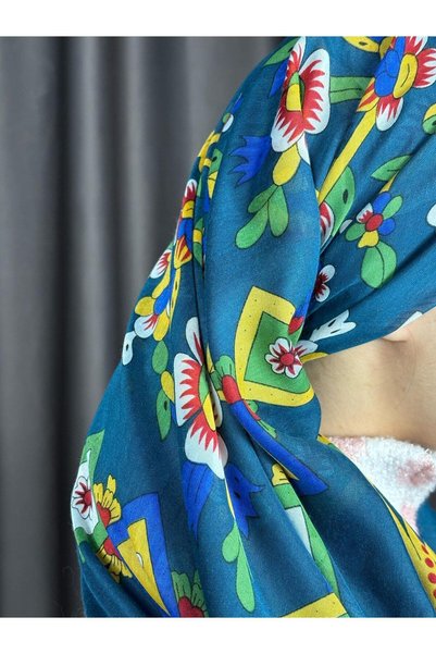 Sobe Hediyelik Çengelköye Slap Sequin Writing Scarf