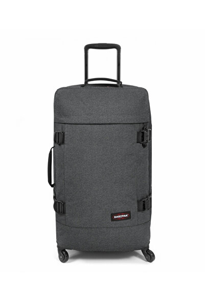 Eastpak Trans4 M Black Denim Tekerlekli Valiz