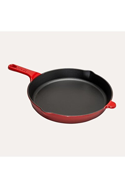 Sürel 27 cm Round Flat Pan Gradient Red