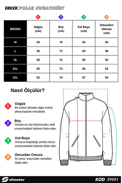 Shooter Men's Fleece Sweatshirt - Winter, Standard Fit, Outdoor Karyoka Stitched