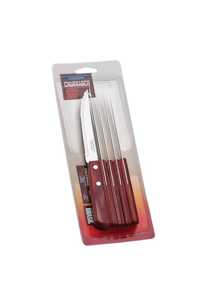 TRAMONTINA 21198-715 6lı Biftek-Steak Bıçağı Seti