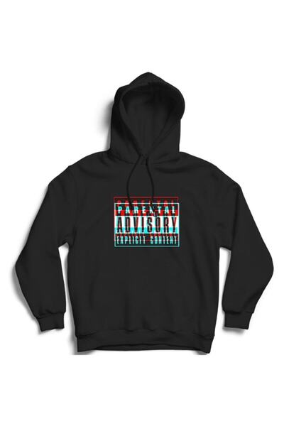 The Fame سويت شيرت بقلنسوة من Parental Advisory Focus
