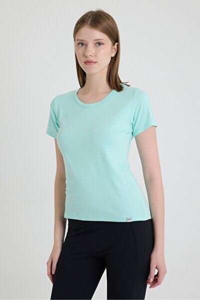 Fronde Breathwear Becky Sıfır Yaka Bambu Kadın Tişört