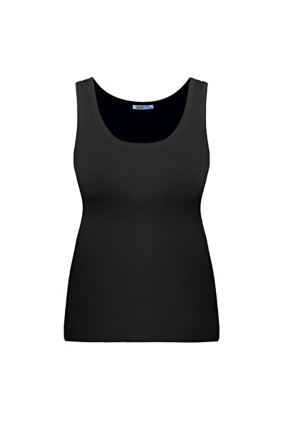 darkzone Kadın Penye Siyah Atlet DZWM7201