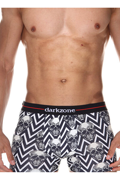 darkzone Ανδρικό μπόξερ με μοτίβο κρανίου Digital με τύπωμα DZN2080