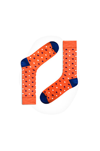 darkzone Оранжеви мъжки чорапи